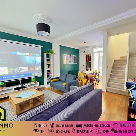 Maison 3Ch - Cinema - Game Room - Parking - Gare Amiens Exterior photo