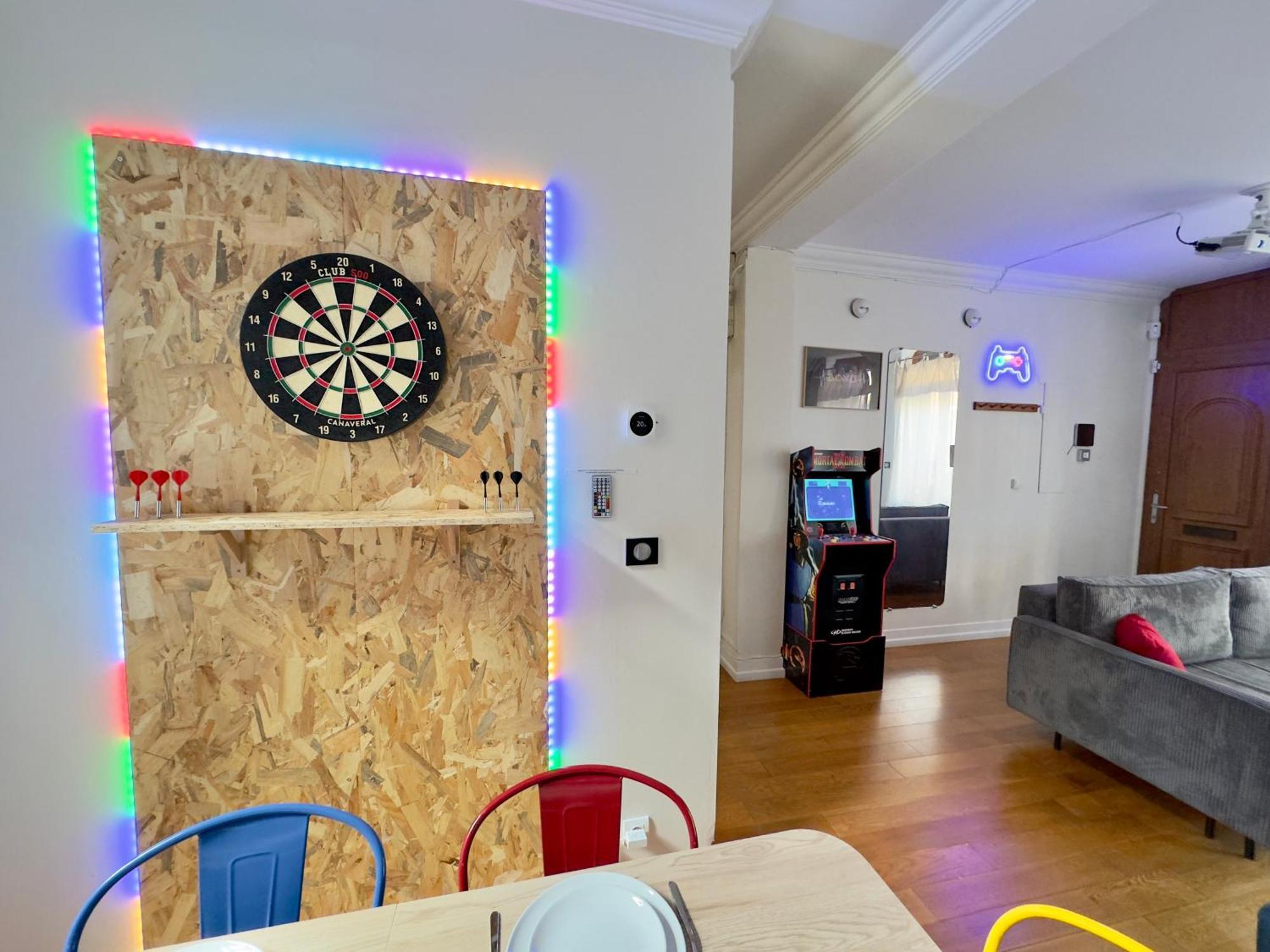 Maison 3Ch - Cinema - Game Room - Parking - Gare Amiens Exterior photo